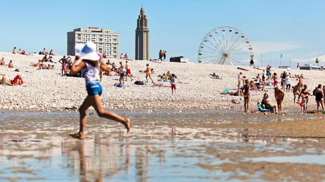 Le Petit Nid Perche Sous Les Toits, Vue Mer Le Havre Exterior photo