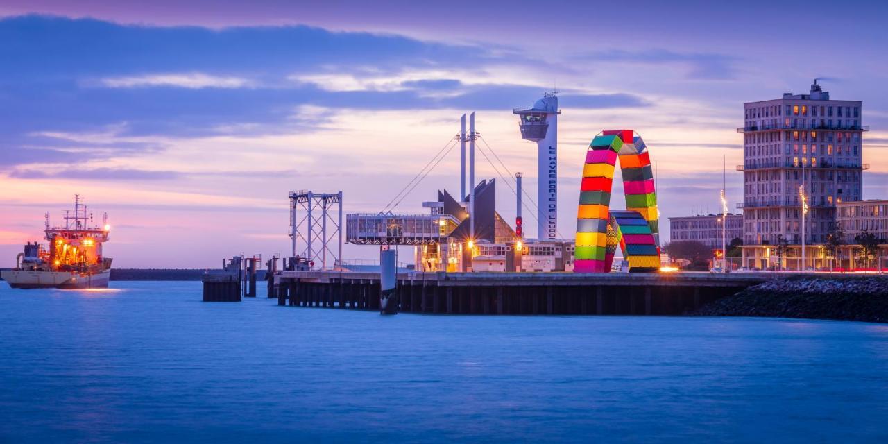 Le Petit Nid Perche Sous Les Toits, Vue Mer Le Havre Exterior photo