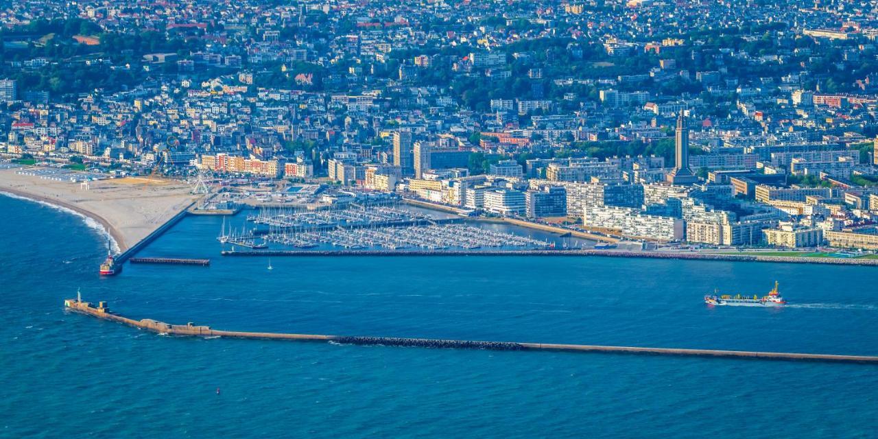 Le Petit Nid Perche Sous Les Toits, Vue Mer Le Havre Exterior photo